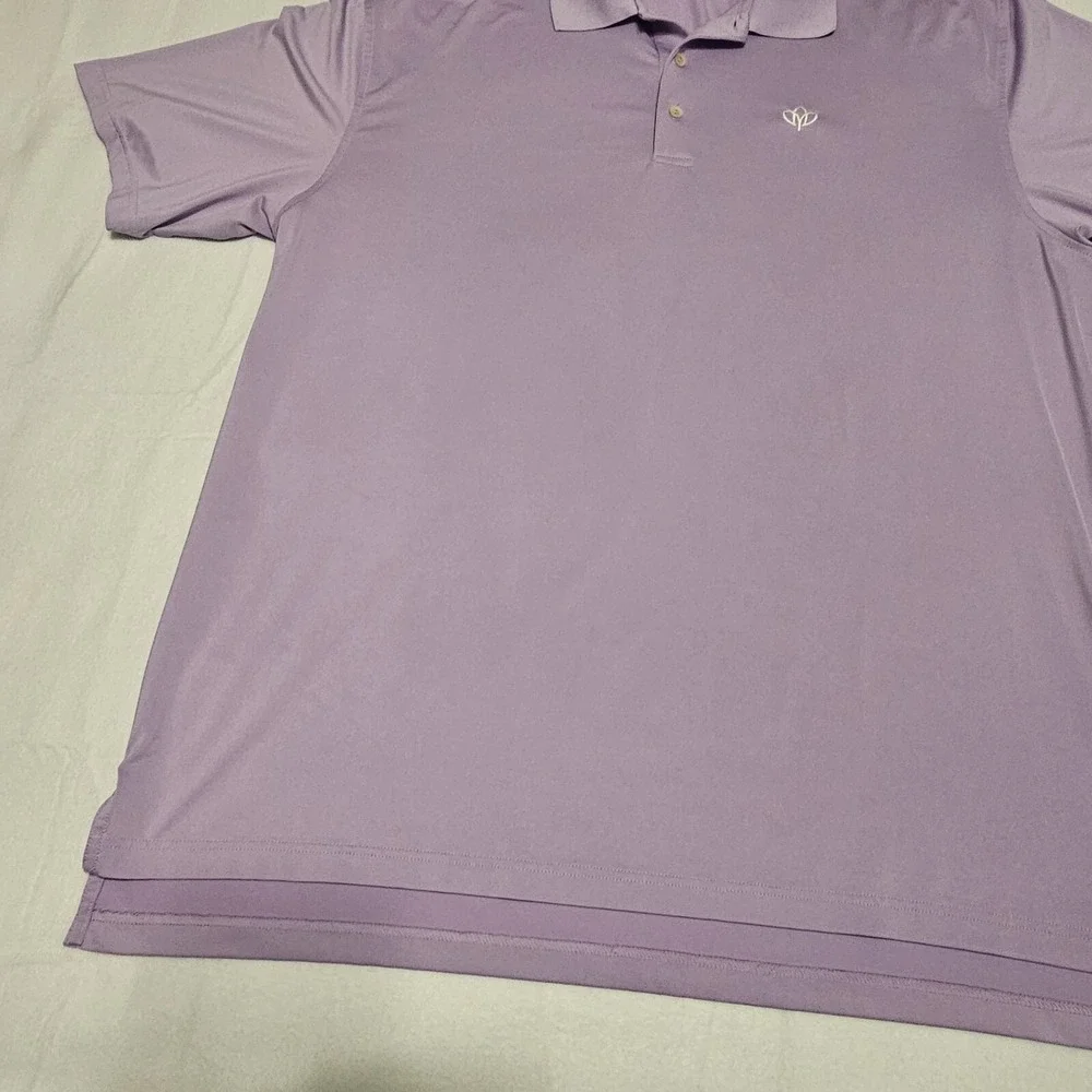 Peter Millar Shirt Mens 2XL Summer Comfort Performance Golf Polo Gaillardia Club